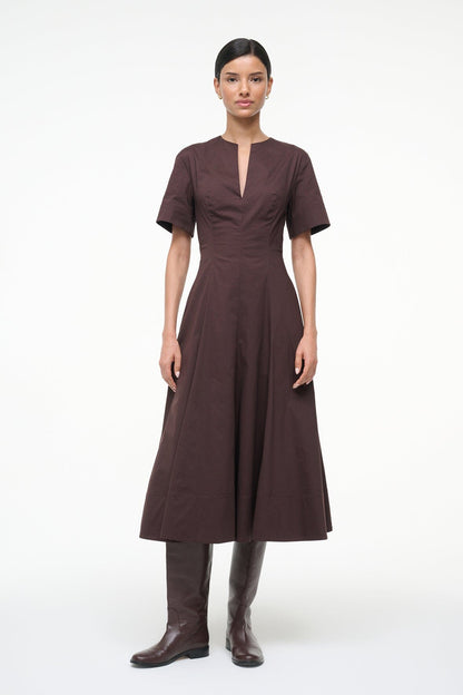 STAUD Sale Frances Dress Earth