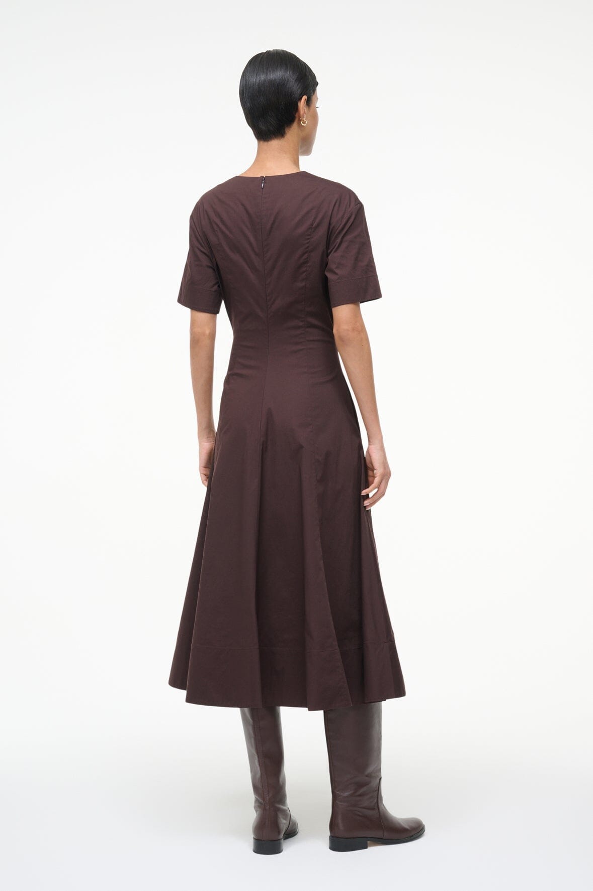 STAUD Sale Frances Dress Earth