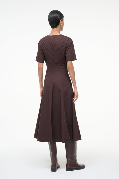 STAUD Sale Frances Dress Earth