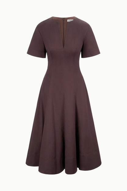 STAUD Sale Frances Dress Earth