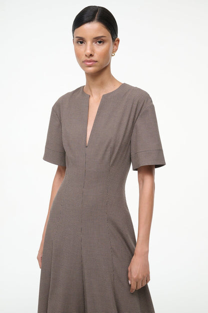 STAUD Sale Frances Dress Houndstooth