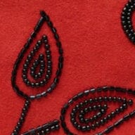 STAUD Sale Crest Skirt Cayenne Beaded