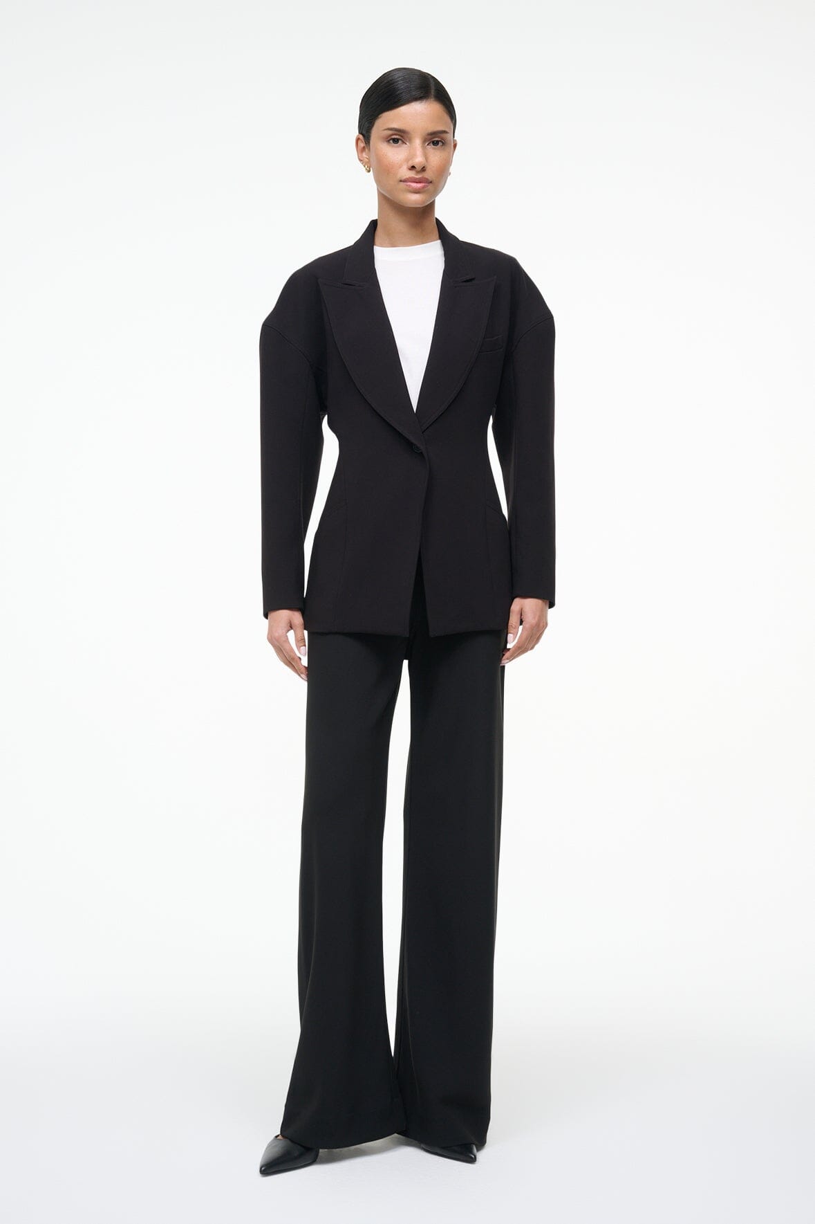 STAUD Sale Cole Blazer Black