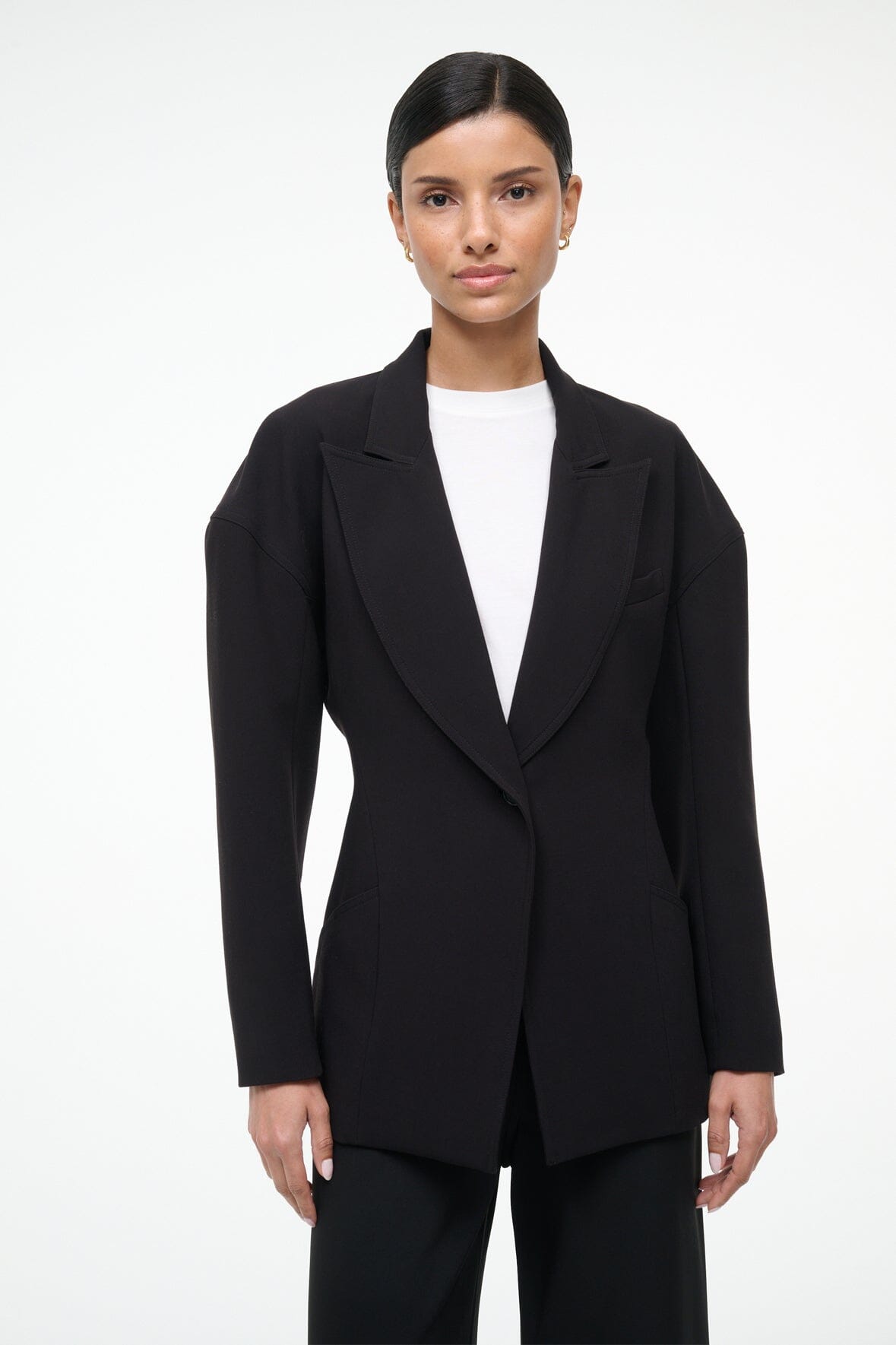 STAUD Sale Cole Blazer Black