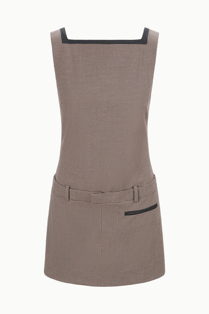 STAUD Sale Skyla Dress Houndstooth