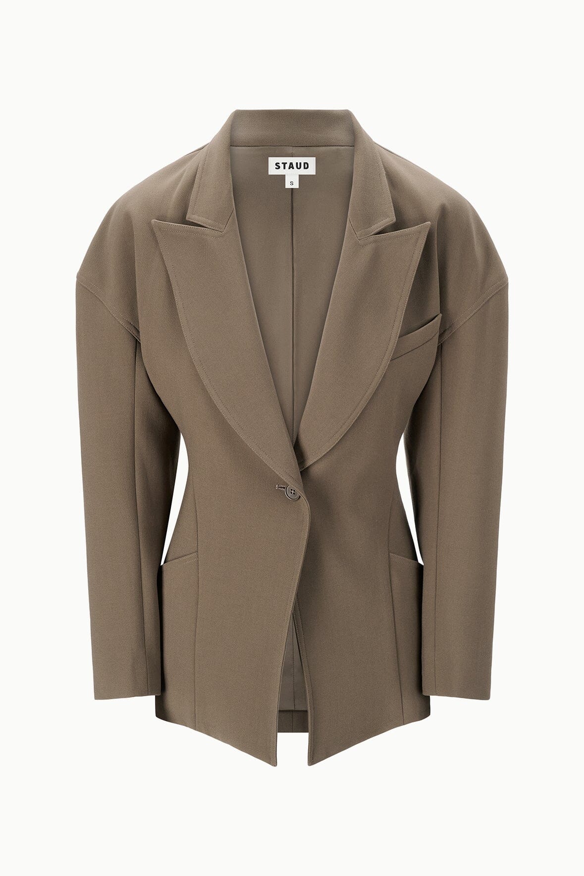 STAUD Sale Cole Blazer Truffle