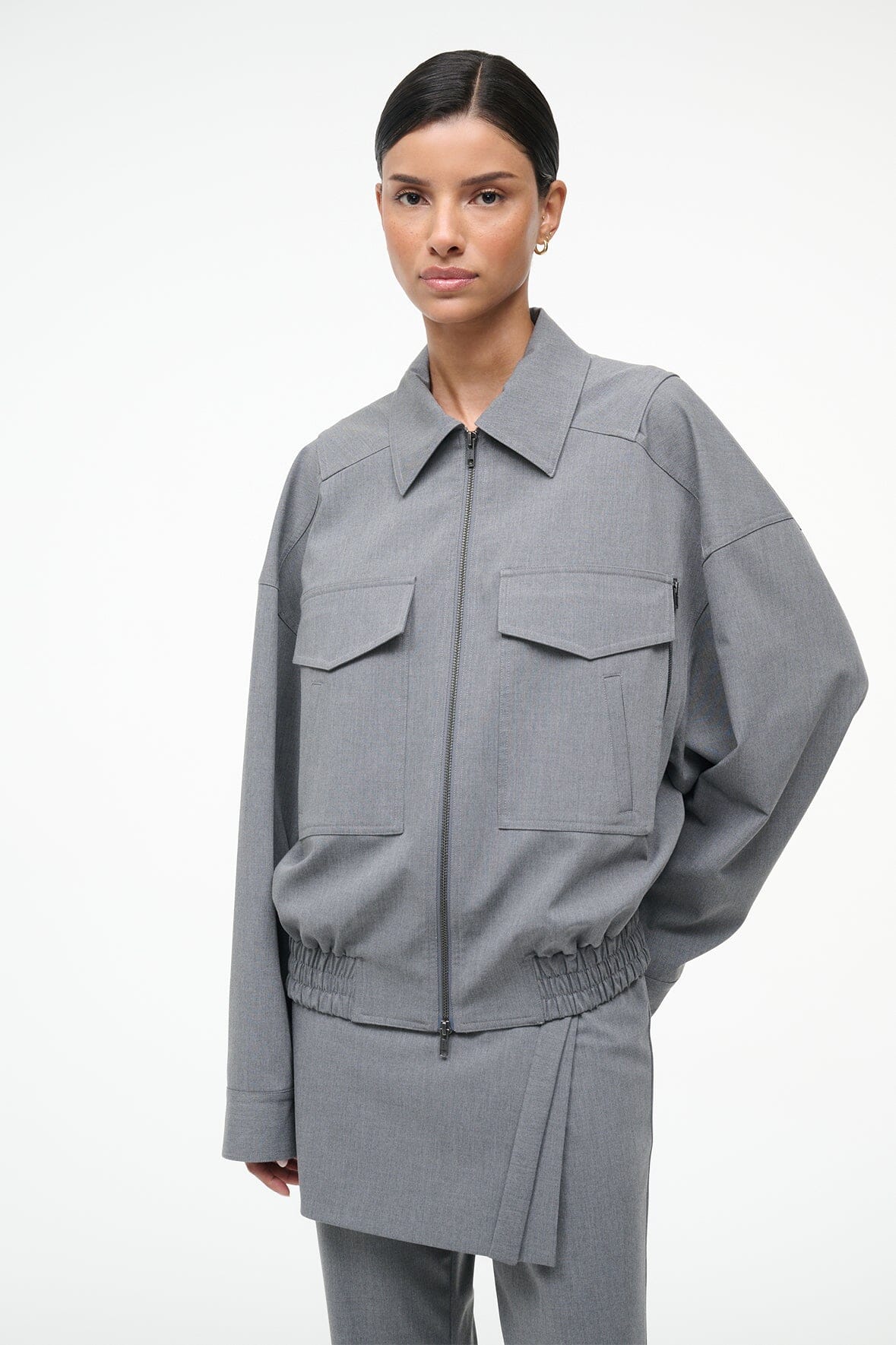 STAUD Sale Eugene Jacket Static