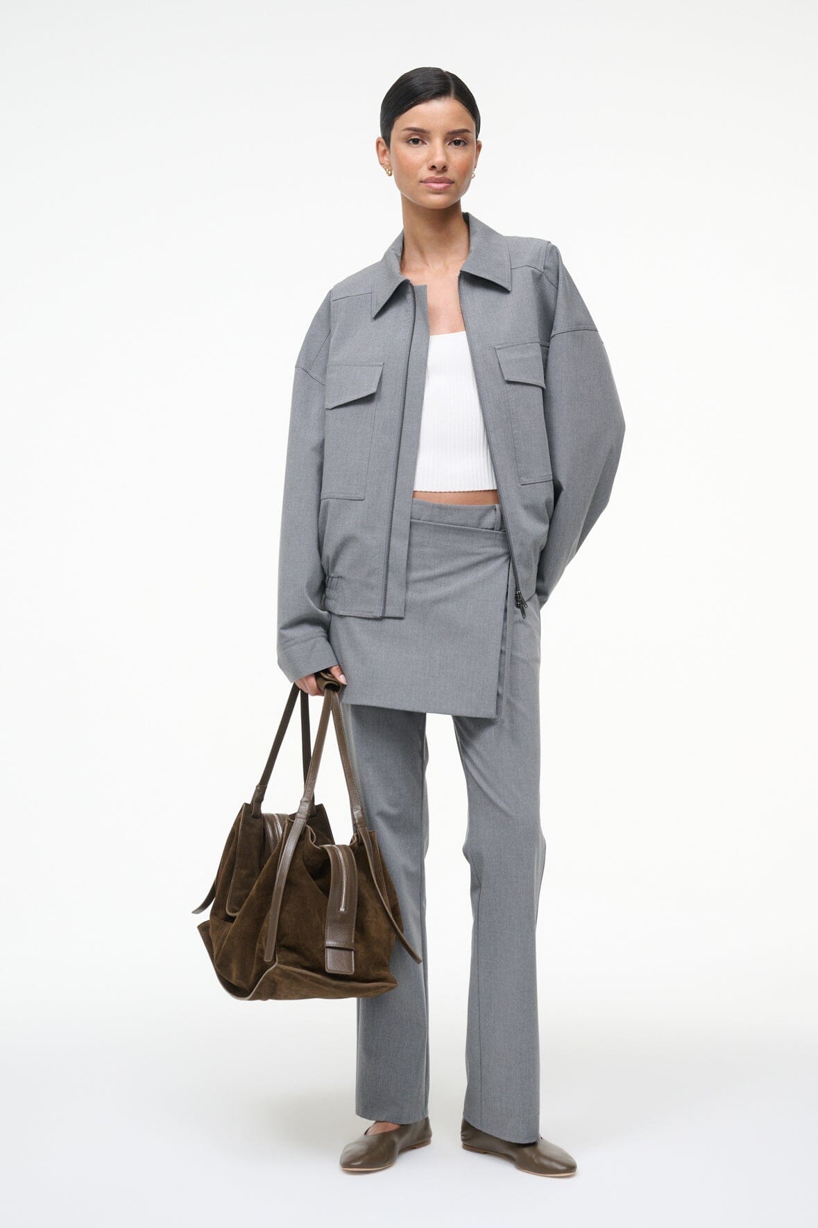 STAUD Sale Eugene Jacket Static