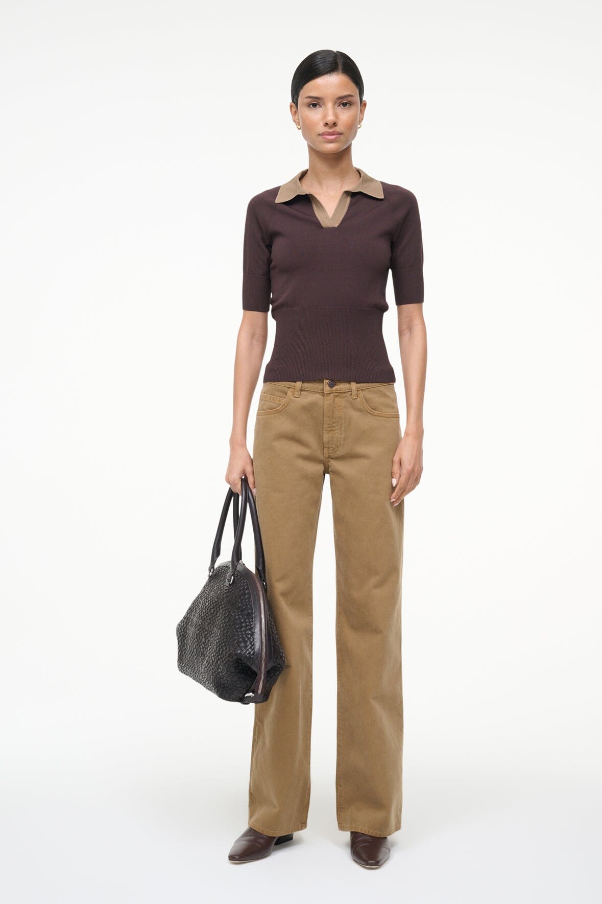 STAUD Sale Gene Top Earth Taupe