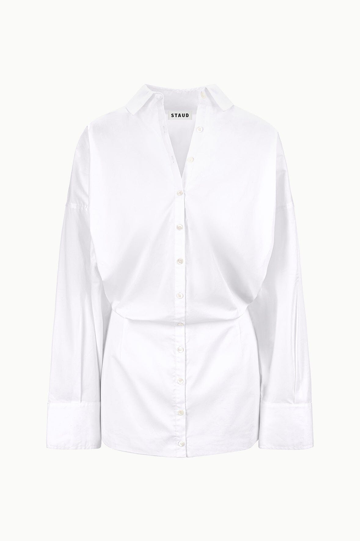 STAUD Sale Cynthia Dress White