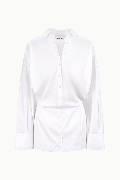 STAUD Sale Cynthia Dress White