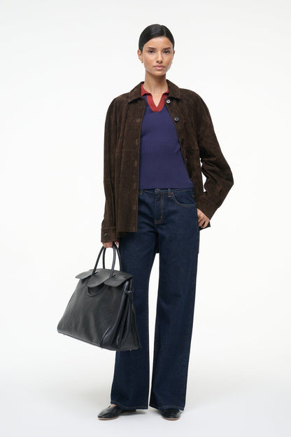 STAUD Sale Gene Top Navy Sangria