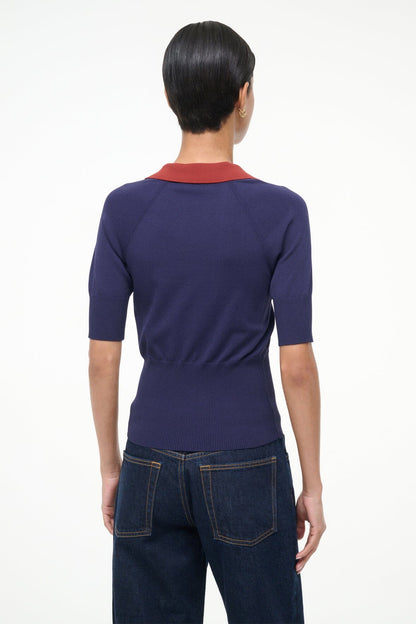 STAUD Sale Gene Top Navy Sangria