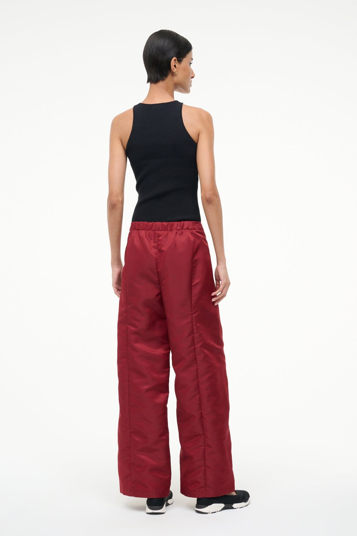 STAUD Sale Action Pant Deep Red
