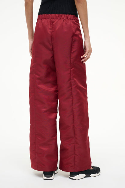 STAUD Sale Action Pant Deep Red