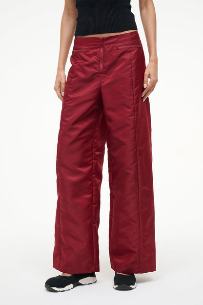 STAUD Sale Action Pant Deep Red