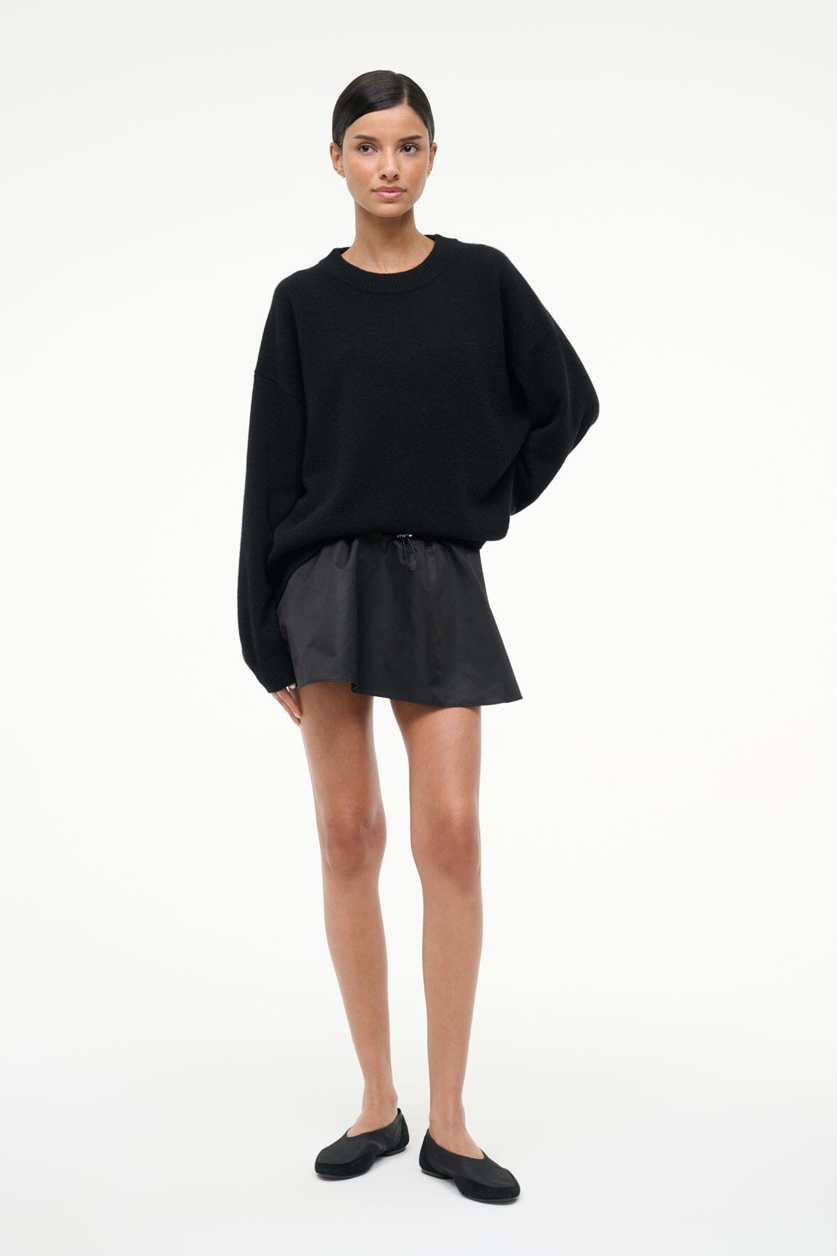 STAUD Sale Sosa Skirt Black