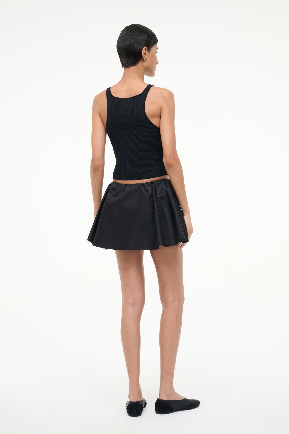 STAUD Sale Sosa Skirt Black