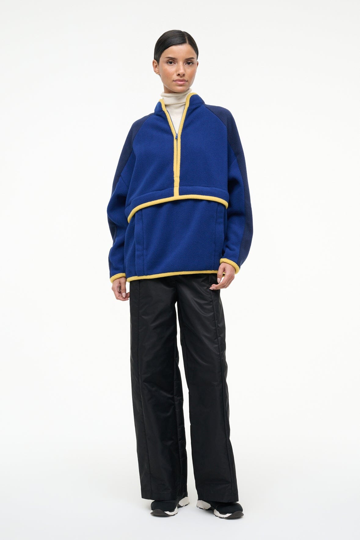 STAUD Sale Graf Pullover Royal Chartreuse