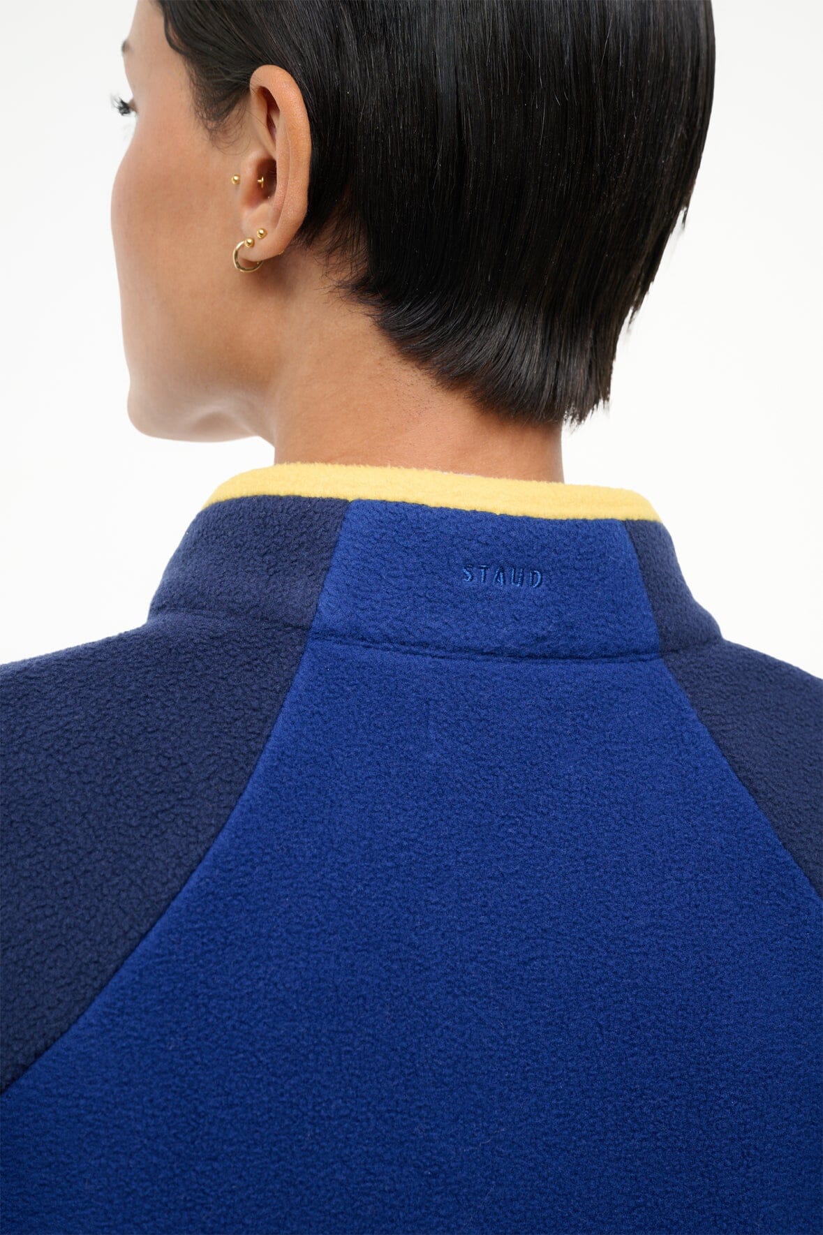 STAUD Sale Graf Pullover Royal Chartreuse