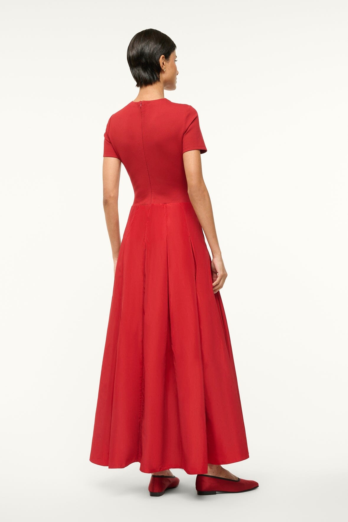 STAUD Sale Hopper Dress Rouge