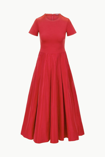 STAUD Sale Hopper Dress Rouge