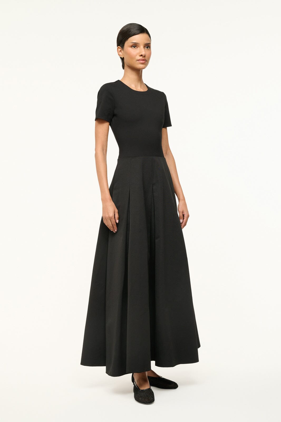 STAUD Sale Hopper Dress Black
