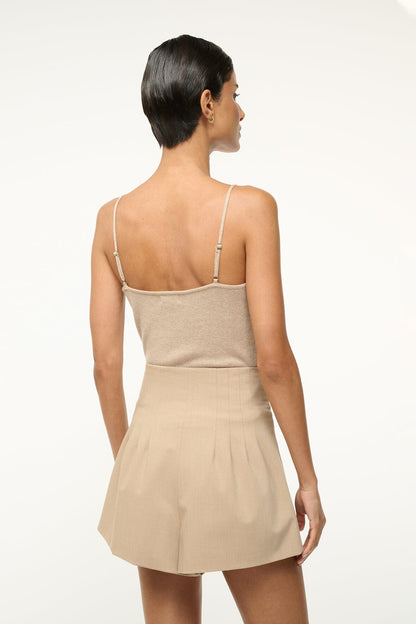 STAUD Sale Emerson Cashmere Tank Stone