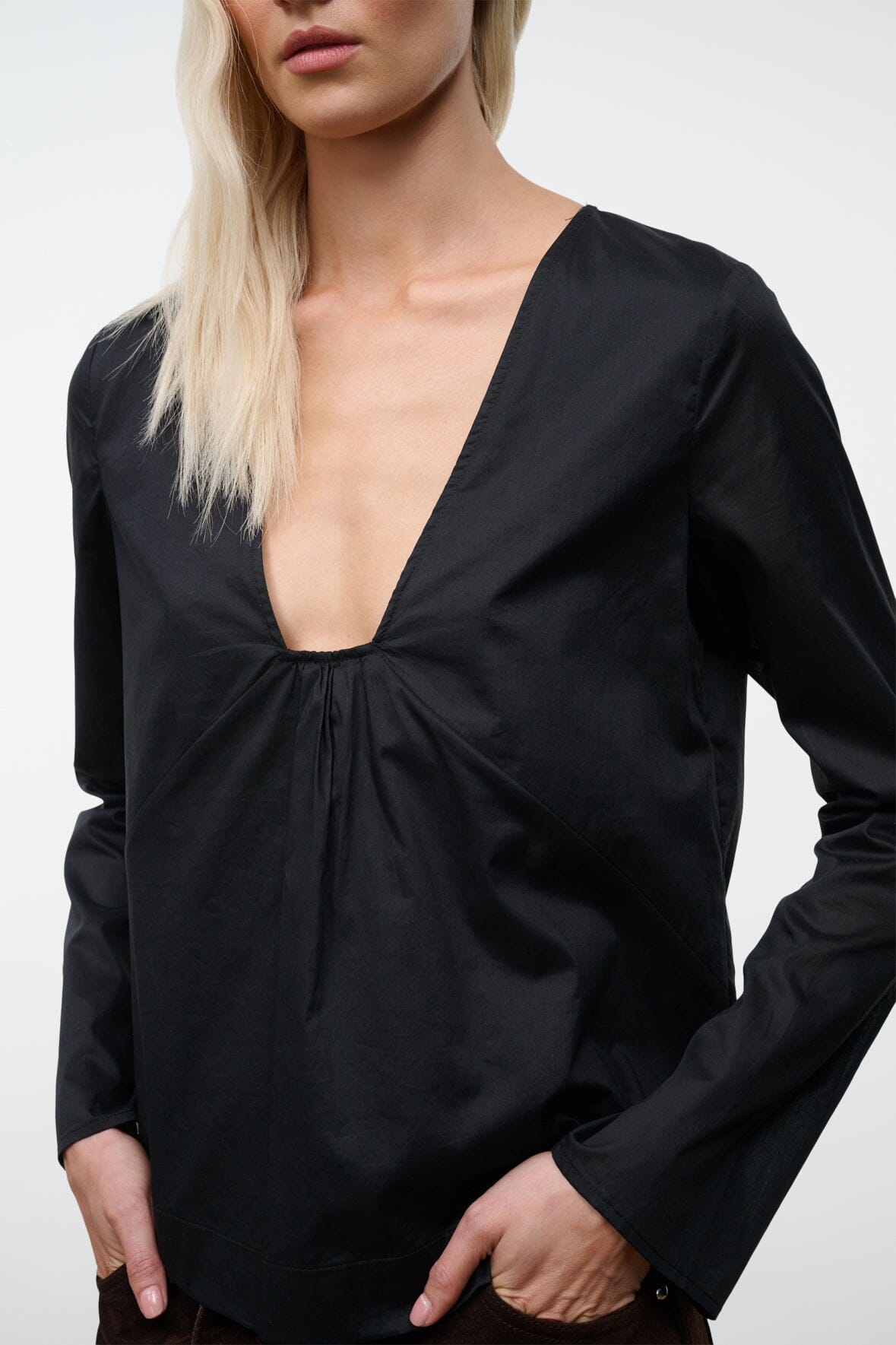 STAUD Sale Su26 Vivi Top Black