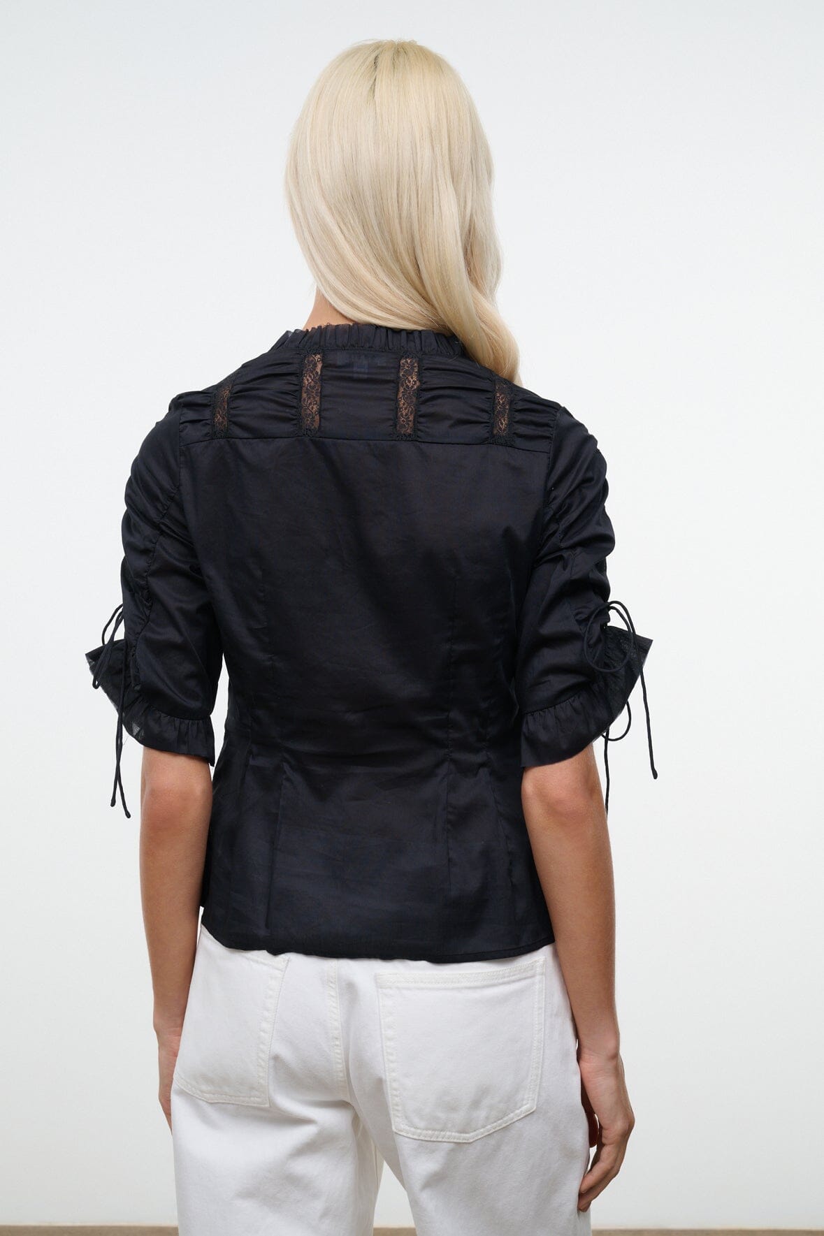 STAUD Sale Paolina Top Black