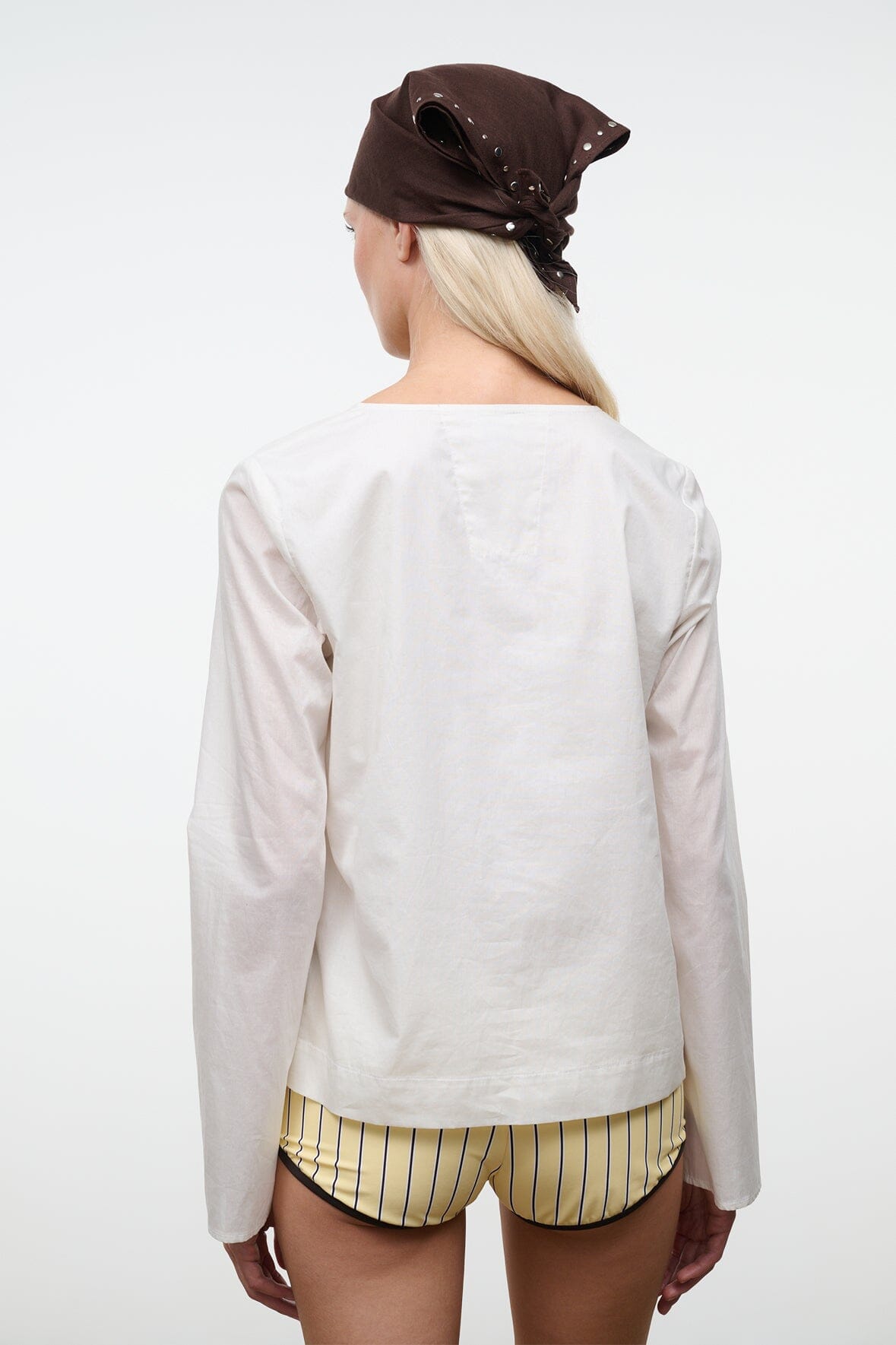 STAUD Sale Vivi Top Ivory