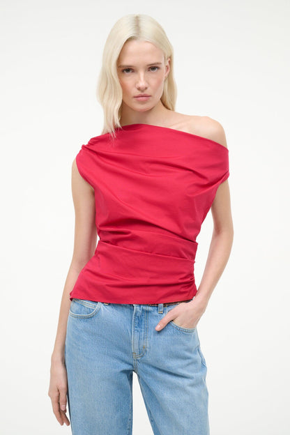 STAUD Sale Phare Top Cherry