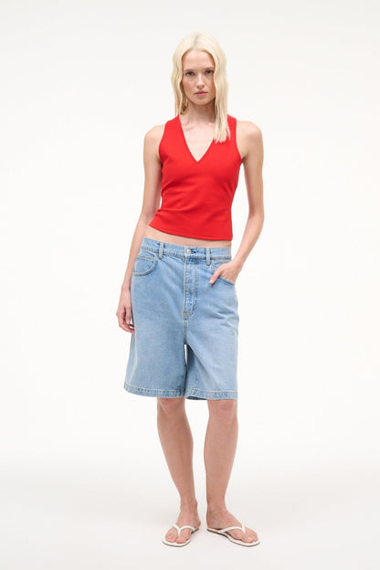 STAUD Sale Jesse Tank Cardinal