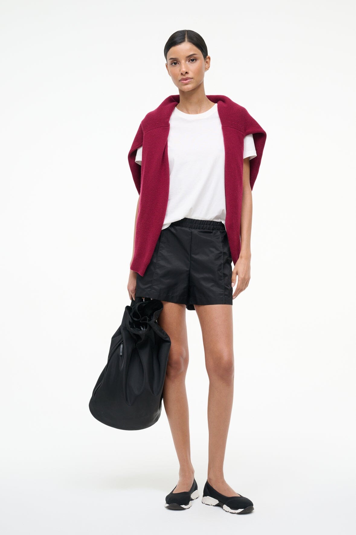 STAUD Sale Taurus Short Black
